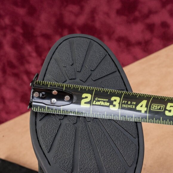 Born Women Esire Black Suede Zip Farm Wide Calf Riding Fashion Knee Boots sz 9 - Picture 7 of 10